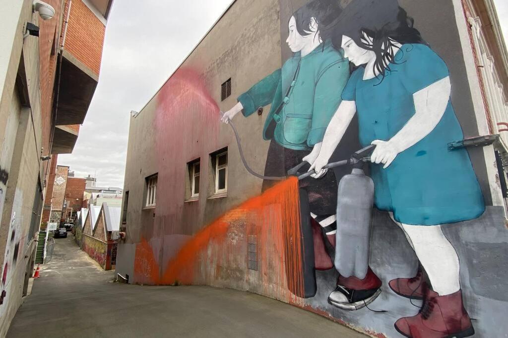 Heritage Honey - Walk To Octagon, Museum & Cafes Dunedin Exterior foto